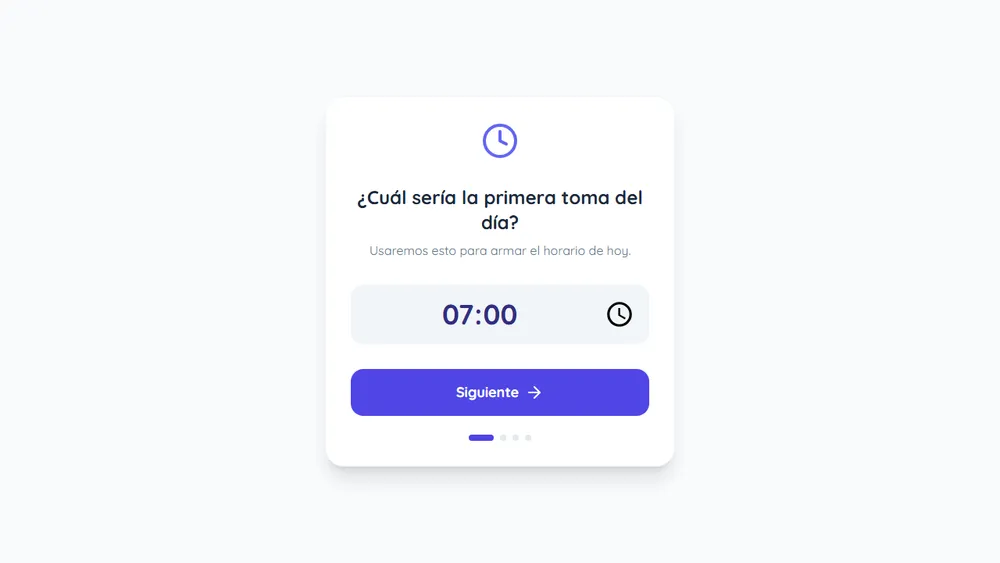 Screenshot del proyecto NutriBebé